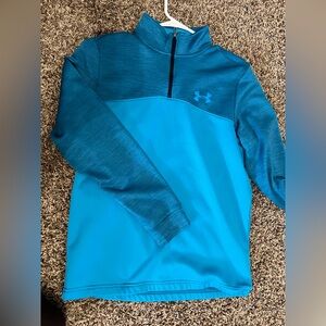 Under Armour Teal Quarter-Zip Pullover